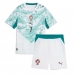 Camiseta Portugal Cristiano Ronaldo #7 Segunda Equipación Replica Mundial 2026 para niños mangas cortas (+ Pantalones cortos)